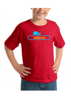 Marškinėliai su mažylio vardu